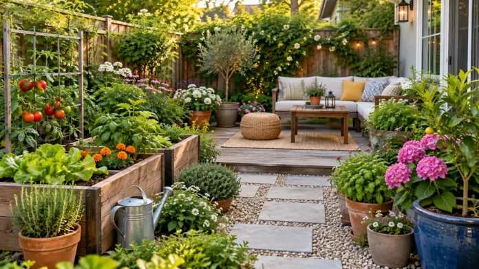 Easy Small Garden Ideas for Beginners