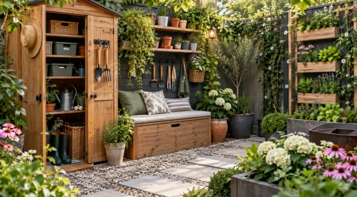 Small Garden Storage Ideas for Organized Spaces Small Garden Storage Ideas for Organized Spaces