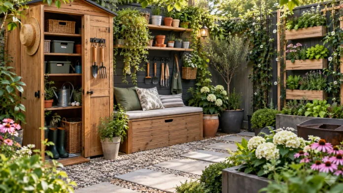 Small Garden Storage Ideas for Organized Spaces