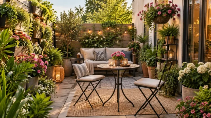 Small Patio Garden Ideas for a Beautiful Outdoor Area