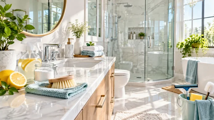 10 Bathroom Cleaning Hacks for a Sparkling Clean Space 10 Bathroom Cleaning Hacks for a Sparkling Clean Space