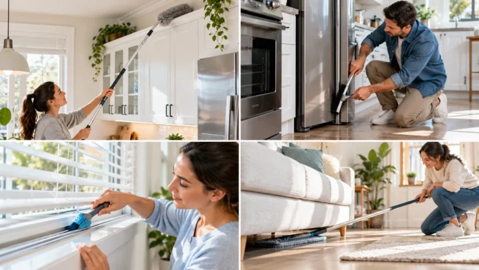 10 Cleaning Hacks for Hard-to-Reach Places