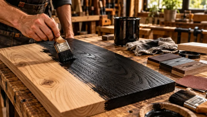 Black Wood Stain Best Uses and Finishing Tips Black Wood Stain Best Uses and Finishing Tips